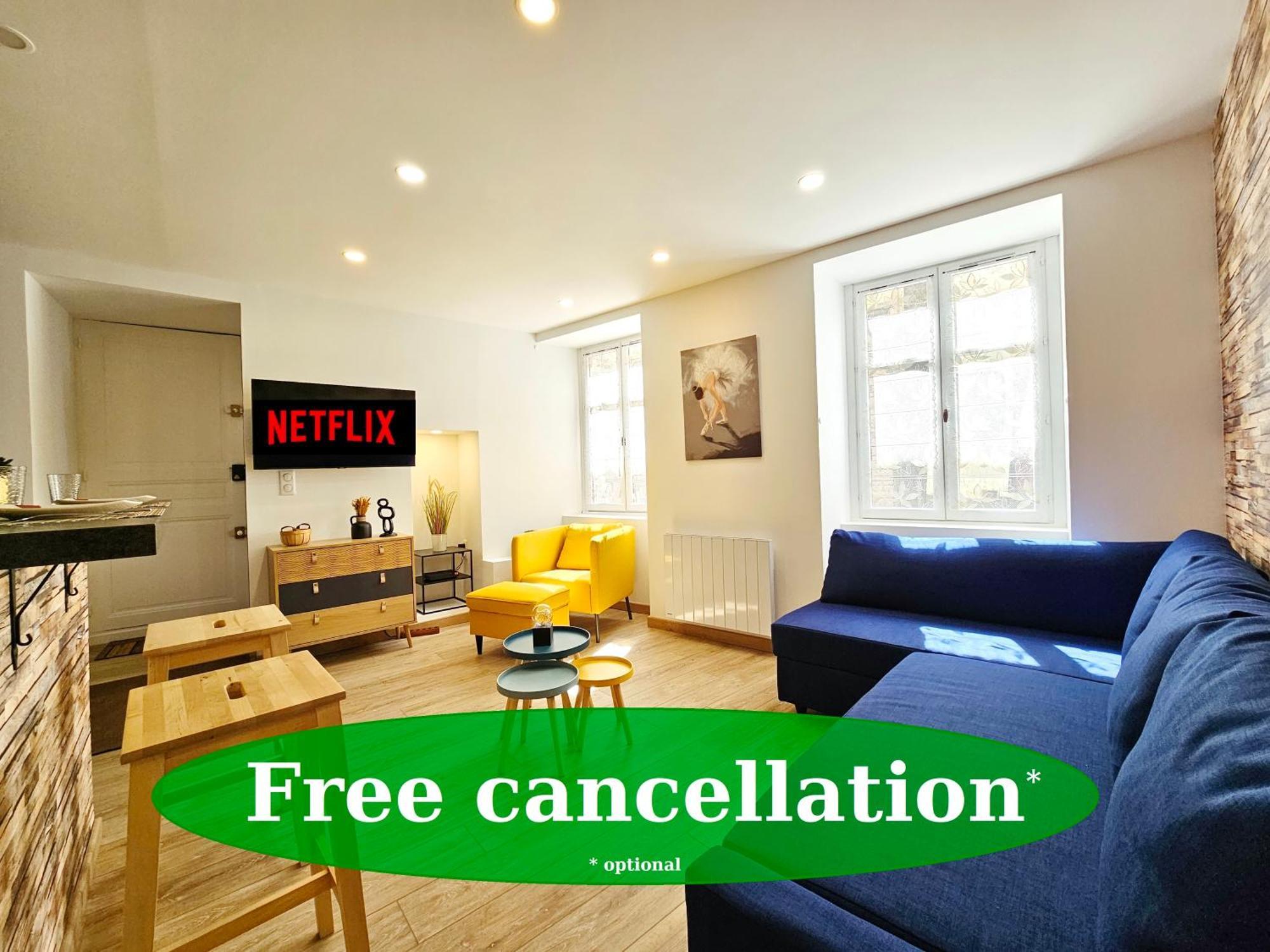 Rez De Chaussee Appartement A Tournus - Yellow المظهر الخارجي الصورة